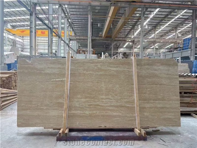 Turkish Travertine Slabs Polished