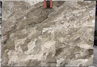 Van Gogh Brown  Marble Slabs For Decoration