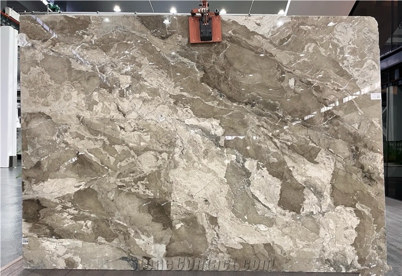 Van Gogh Brown  Marble Slabs For Decoration