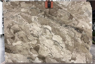 Van Gogh Brown  Marble Slabs For Decoration