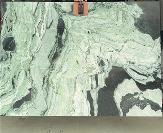 Verde Prato Marble Slabs For High-End Decoration