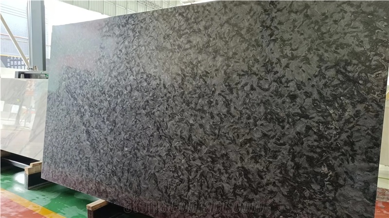 Versace Black Granite Slabs For Luxury Home Design