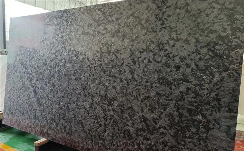 Versace Black Granite Slabs For Luxury Home Design