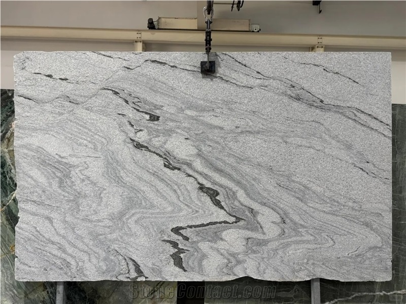Viscont White Granite Slabs For Project