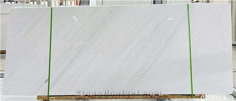 White Sivec Marble Slabs For Project