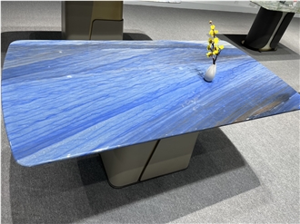 Brazilian Blue Stone Blue Azul Macaubas Quartzite Slabs
