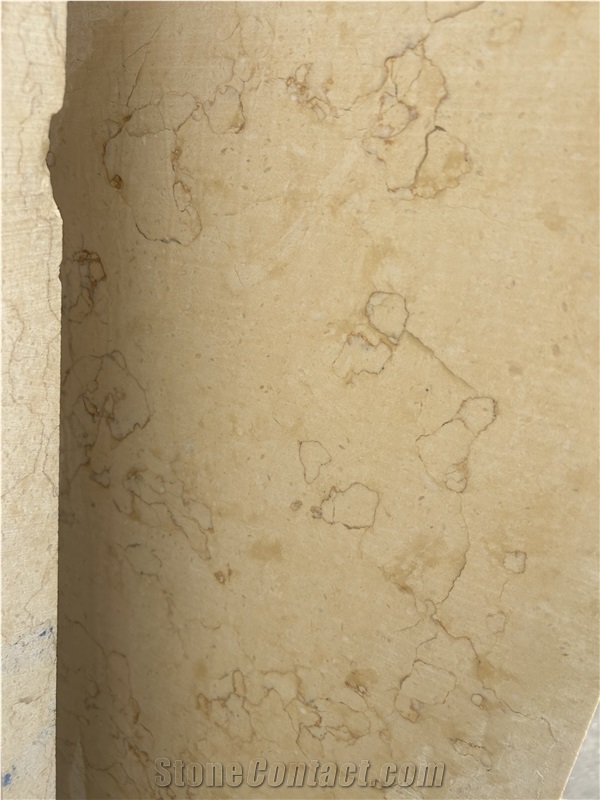 Egypt Cream Beige Galala Classic Marble Slab Tiles