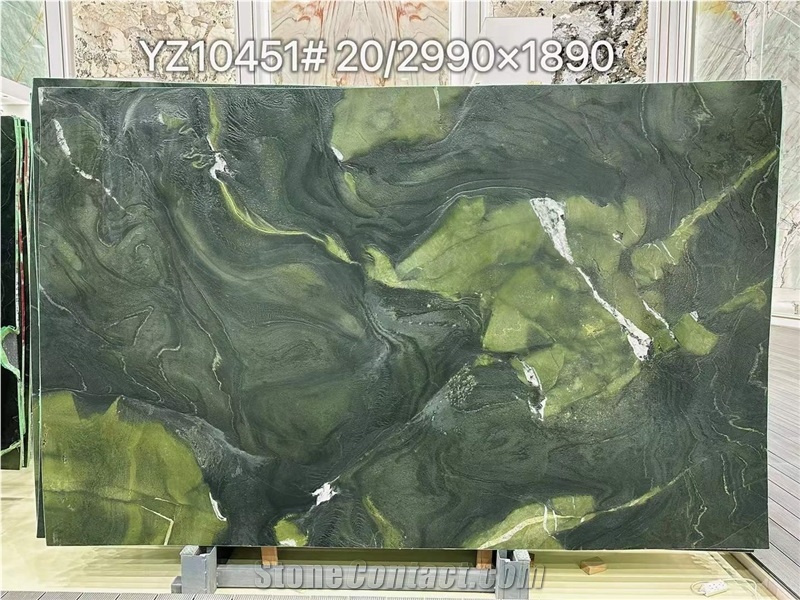 Green Avocatus Quartzite Slabs