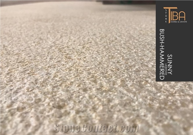 Sunny Menia Limestone Slabs, Limestone Tiles