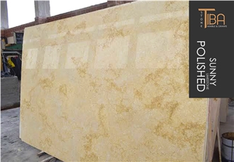 Sunny Menia Limestone Slabs, Limestone Tiles