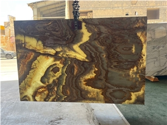 Green Onyx Slabs Polished 2 Cm