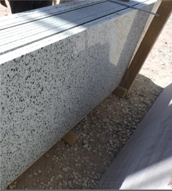 Bianco Halayeb Granite Slabs, Tiles