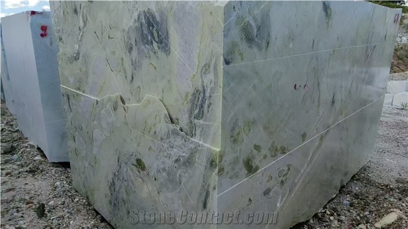 Fendi Green Natural Marble - China Emerald Green Marble Blocks