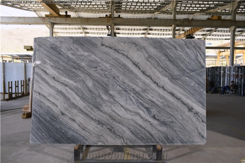 Stratus Blue Quartzite Slabs