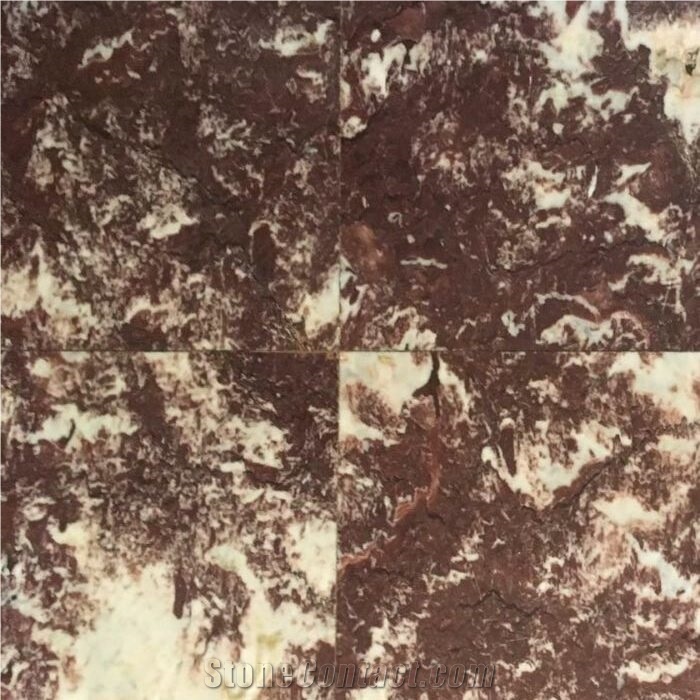 Rojo Coralo Marble Slabs And Tiles