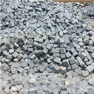 Gray Granite Cobble Stone