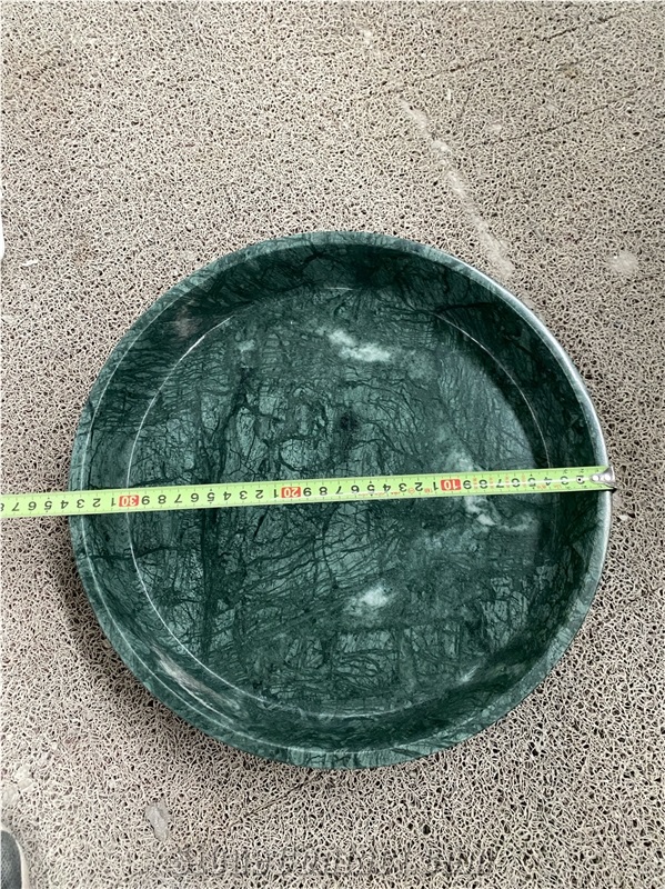 Dark Green Marble Jewerly Dishes Home Decor Products