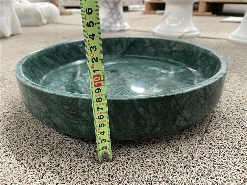 Dark Green Marble Jewerly Dishes Home Decor Products