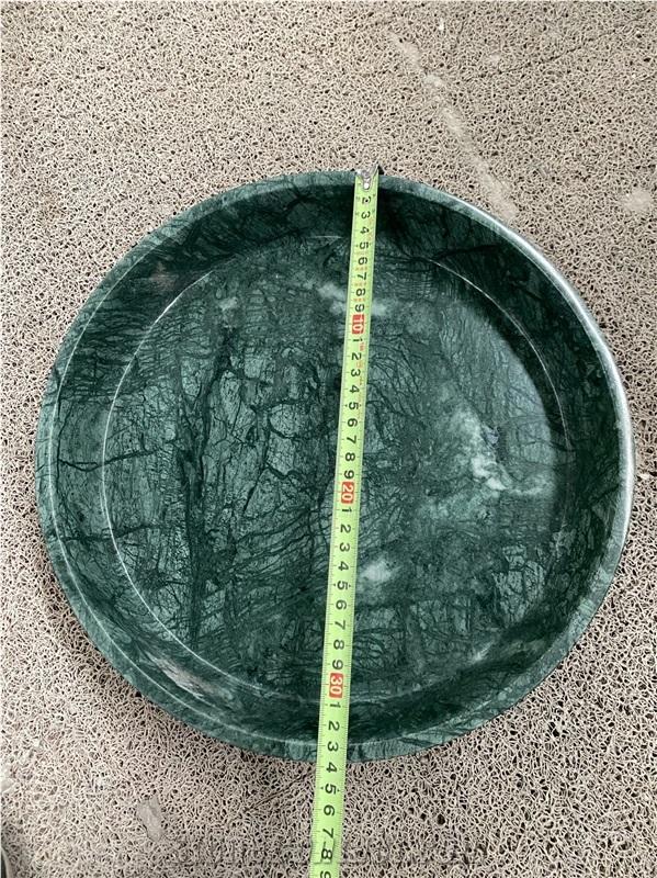 Dark Green Marble Jewerly Dishes Home Decor Products