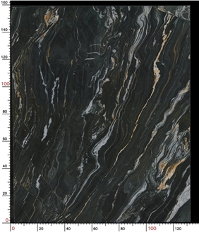Golden Black Belvedere Quartzite Slabs