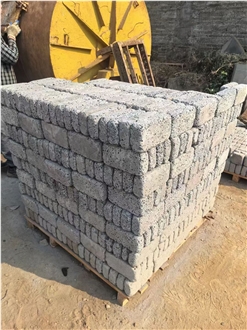 Tumbled Vesicles Basalt Cube Stone