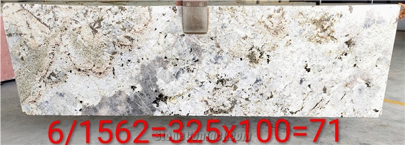 Blue Flower Granite Slabs, India Blue Granite