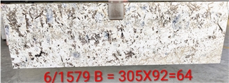 Blue Flower Granite Slabs, India Blue Granite