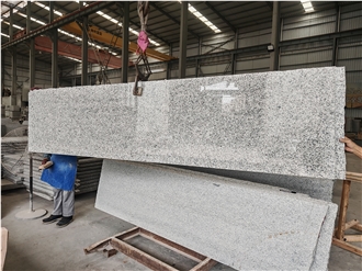 China Polished Ivory White Granite Slabs