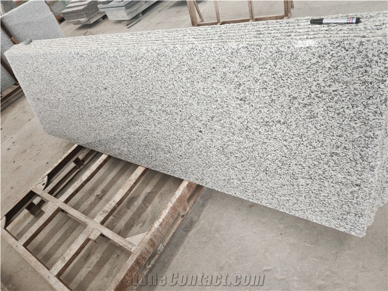 China Polished Ivory White Granite Slabs