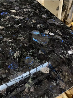 Volga Blue Granite Slabs For Floor