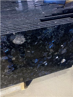Volga Blue Granite Slabs For Floor