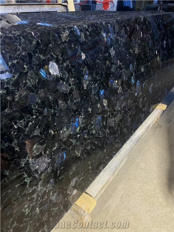 Volga Blue Granite Slabs For Floor