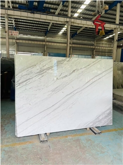 White Volakas Marble Slabs