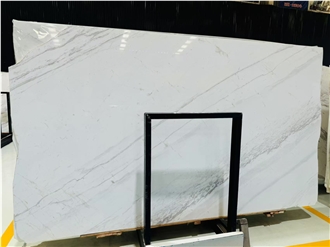 White Volakas Marble Slabs