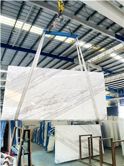 White Volakas Marble Slabs