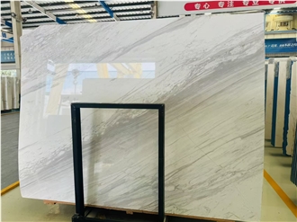 White Volakas Marble Slabs