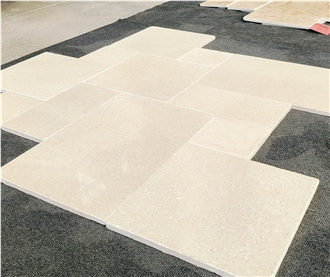 White Limestone French Pattern Tiles