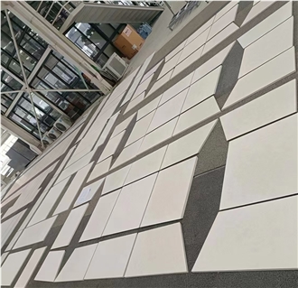 White Limestone French Pattern Tiles