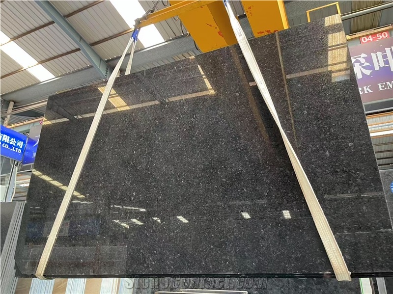 Angola Black Granite Slabs