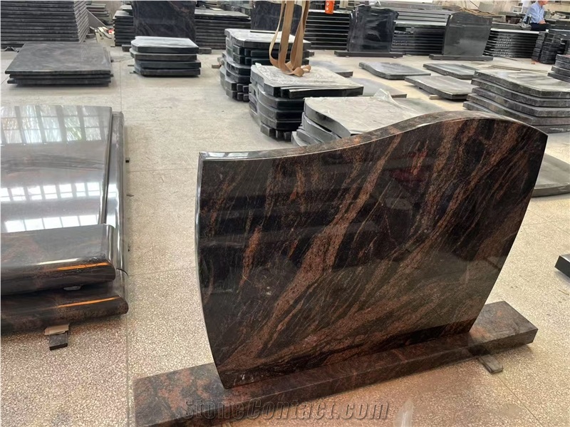 Aurora Granite Monument Standard Euro Style