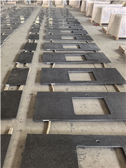 Black Pearl Granite Pre-Fabricated Countertops