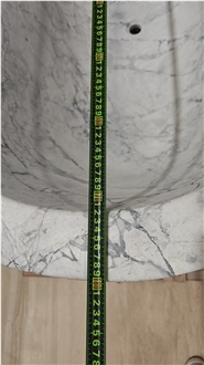 Brazilian Cloudy Mist Marble Bathtub
