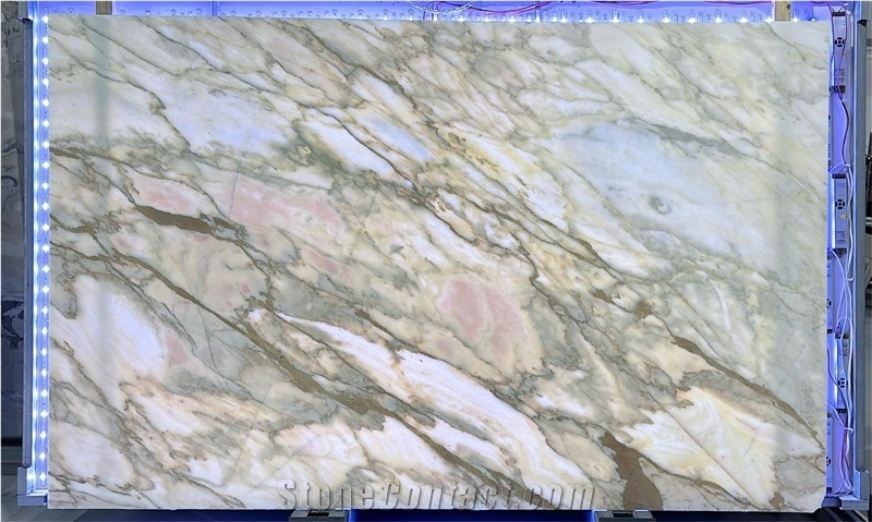 China Calacatta Gold Marble Polished 20Mm Slabs