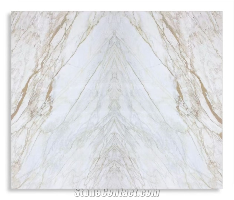 China Calacatta Gold Marble Polished 20Mm Slabs
