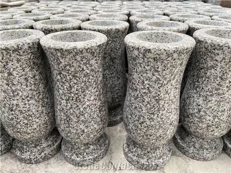 China Grey G603 Granite Monumental Urn