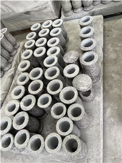 China Grey G603 Granite Monumental Urn