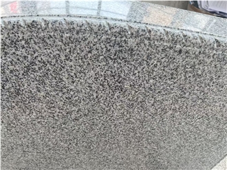 China Grey Granite Polished Serp Top Monument Western Style