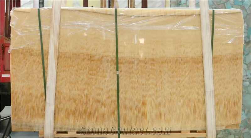 China Resin Yellow Onyx Slabs