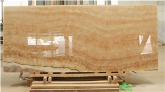 China Resin Yellow Onyx Slabs