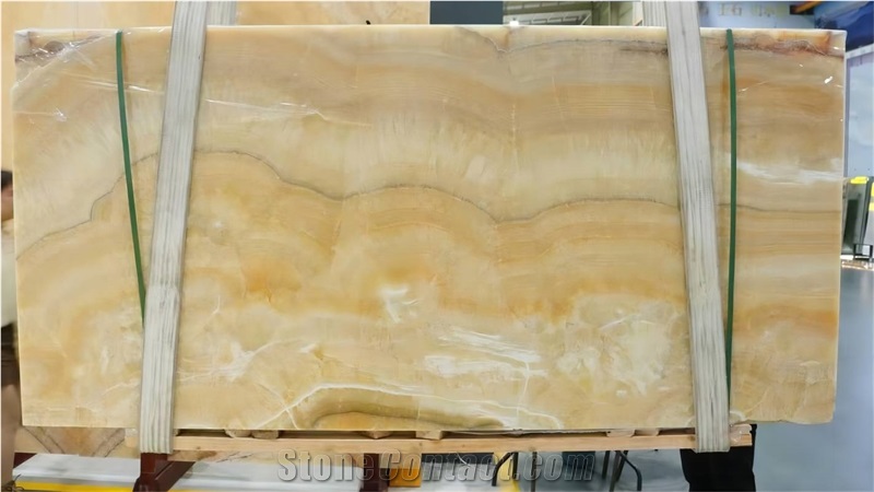China Resin Yellow Onyx Slabs